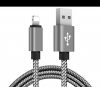 Extra strapabíró 1 méteres Lightning Iphone gyorstöltő és USB adatkábel