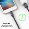 Extra strapabíró 1 méteres Lightning Iphone gyorstöltő és USB adatkábel