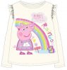 Peppa malac Rainbow gyerek hosszú póló, felső 116 cm