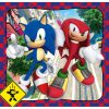 Sonic a sündisznó Doctor Eggman 3x48 db-os puzzle Clementoni