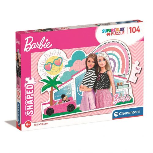 Barbie House 104 db-os forma puzzle Clementoni