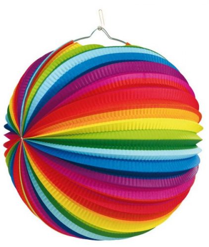 Lampion Rainbow 25 cm