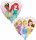 Disney Hercegnők Heart fólia lufi 43 cm