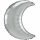 Platinum Crescent hold fólia lufi 89 cm