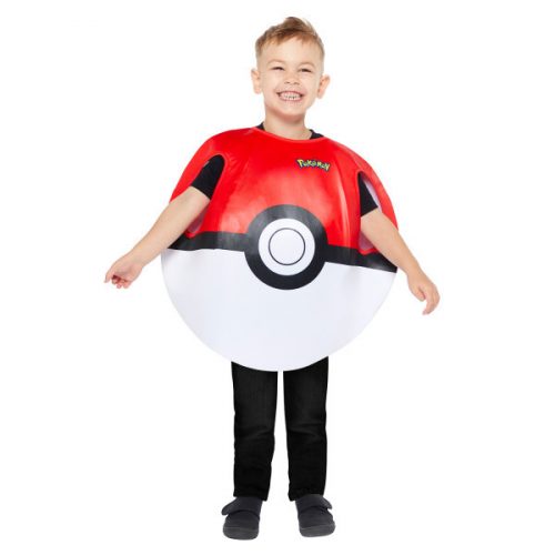 Pokémon Pokeball jelmez 3-7 év