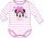 Disney Minnie Striped baba body, kombidressz (68-92)