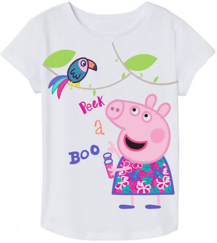 Peppa malac gyerek rövid póló, felső 92-116 cm