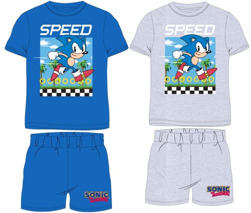 Sonic, a sündisznó Speed gyerek rövid pizsama 104-128 cm