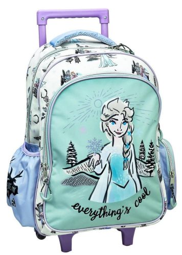 Disney Jégvarázs Adventure gurulós iskolatáska, táska 46 cm