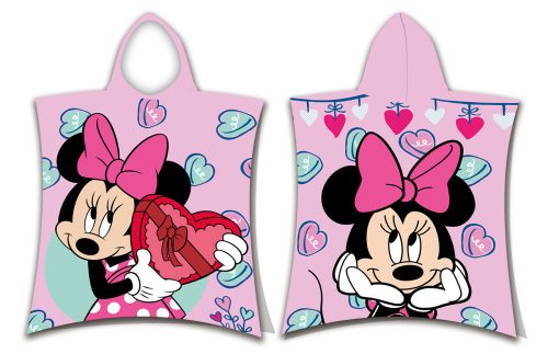 Disney Minnie Sweets strand törölköző poncsó 50x115cm