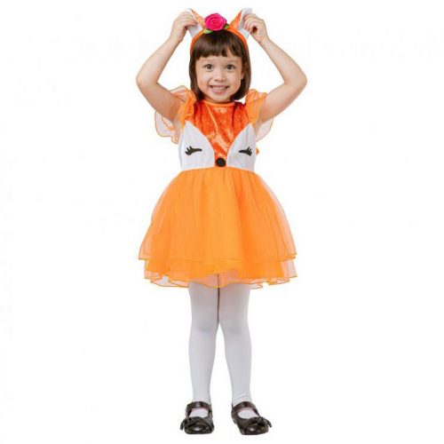 Róka Orange jelmez 92/104 cm