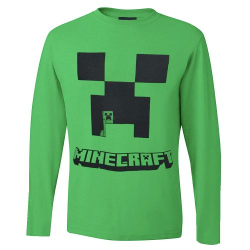 Minecraft gyerek hosszú ujjú póló, felső 10 év