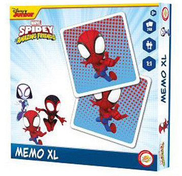 Pókember Spidey memória játék XL 24 db-os