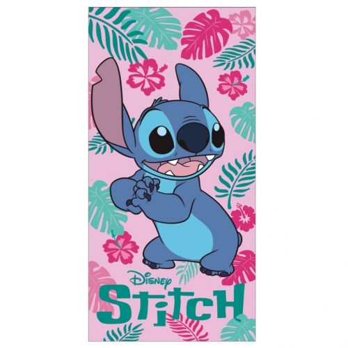 Disney Lilo és Stitch, A csillagkutya fürdőlepedő, strand törölköző 70x140cm (Fast Dry)