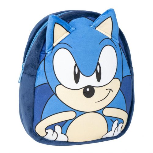 Sonic a sündisznó plüss hátizsák, táska 22 cm