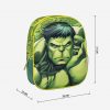 Bosszúállók Hulk 3D hátizsák, táska 31 cm