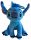 Disney Lilo és Stitch, A csillagkutya 3D plüss figura akasztóval 14 cm