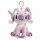 Disney Lilo és Stitch, A csillagkutya Angel 3D plüss figura akasztóval 14 cm