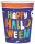 Halloween Friends papír pohár 8 db-os 250 ml