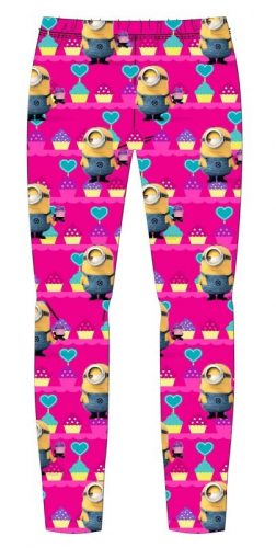 Minyonok Cupcake gyerek leggings 104-134 cm