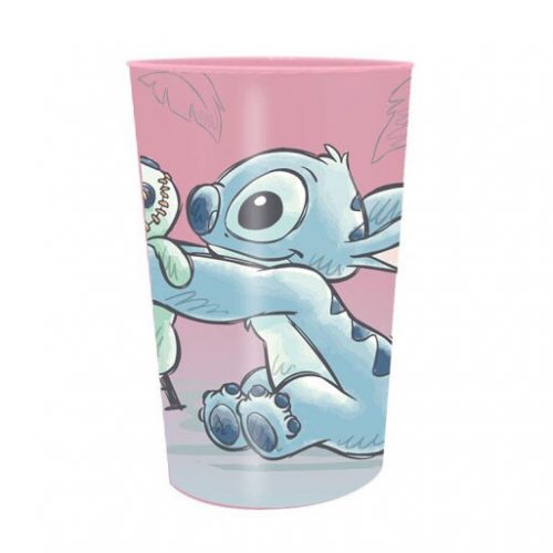 Disney Lilo és Stitch, A csillagkutya Cheeky műanyag pohár 250 ml