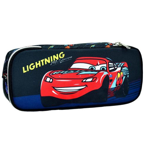 Disney Verdák Lightning 2 rekeszes tolltartó 26 cm