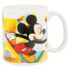 Disney Mickey Color Flow porcelán bögre 325 ml Díszdobozban