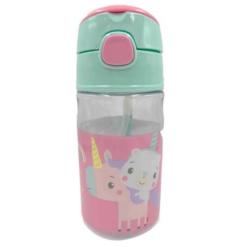 Fisher-Price Animals Unicorn műanyag kulacs akasztóval 350 ml