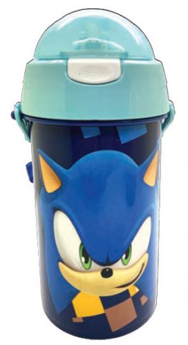 Sonic a sündisznó Speed kulacs, sportpalack 500 ml