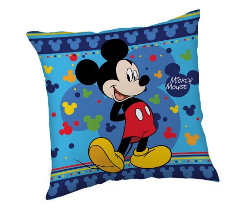 Disney Mickey Blue párna, díszpárna 40x40 cm