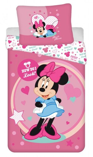 Disney Minnie Look ágyneműhuzat 140×200cm, 70×90 cm microfibre