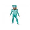 Minecraft Steve Diamond jelmez 7-8 év