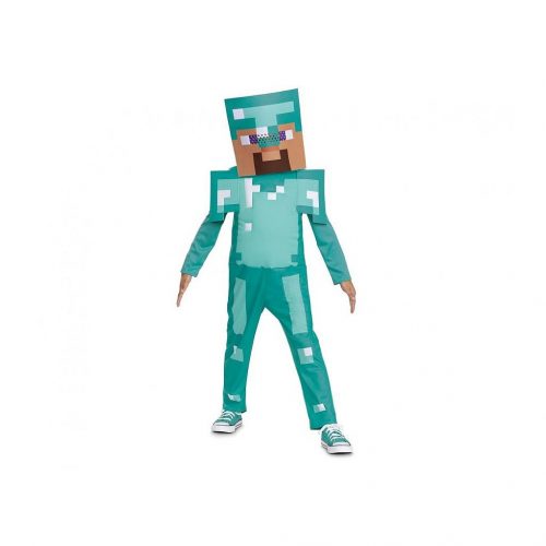 Minecraft Steve Diamond jelmez 7-8 év