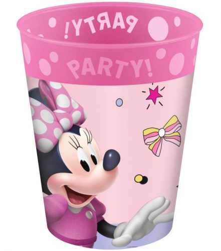 Disney Minnie Junior micro prémium műanyag pohár szett 4 db-os 250 ml