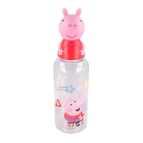 Peppa malac 3D Figurine műanyag kulacs 560 ml