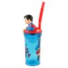 Superman 3D Figurine szívószálas pohár 360 ml