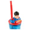 Superman 3D Figurine szívószálas pohár 360 ml